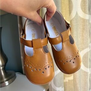 Angel Tan Girls' T-Strap Dress Mary Jane Shoes